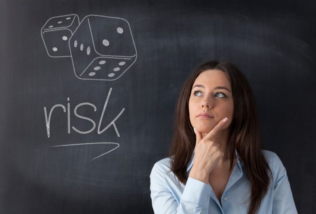 リスクの５原則と、取るべきリスクの画像